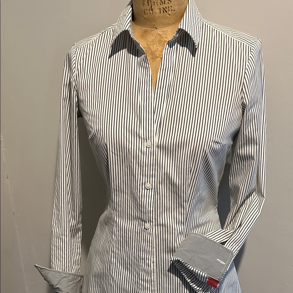 Cotton stretch blouse H&M